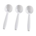 Fineline Settings Fineline Settings 2505-WH White Soup Spoons- Box 2505-WH